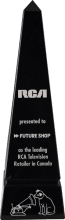 Black Marble Obelisk