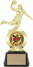 Basketball 2&quot; Holder Trophy, M