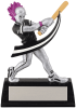 Male Manga Baseball Player Resin