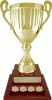 Wakefield cup on 2 tier base